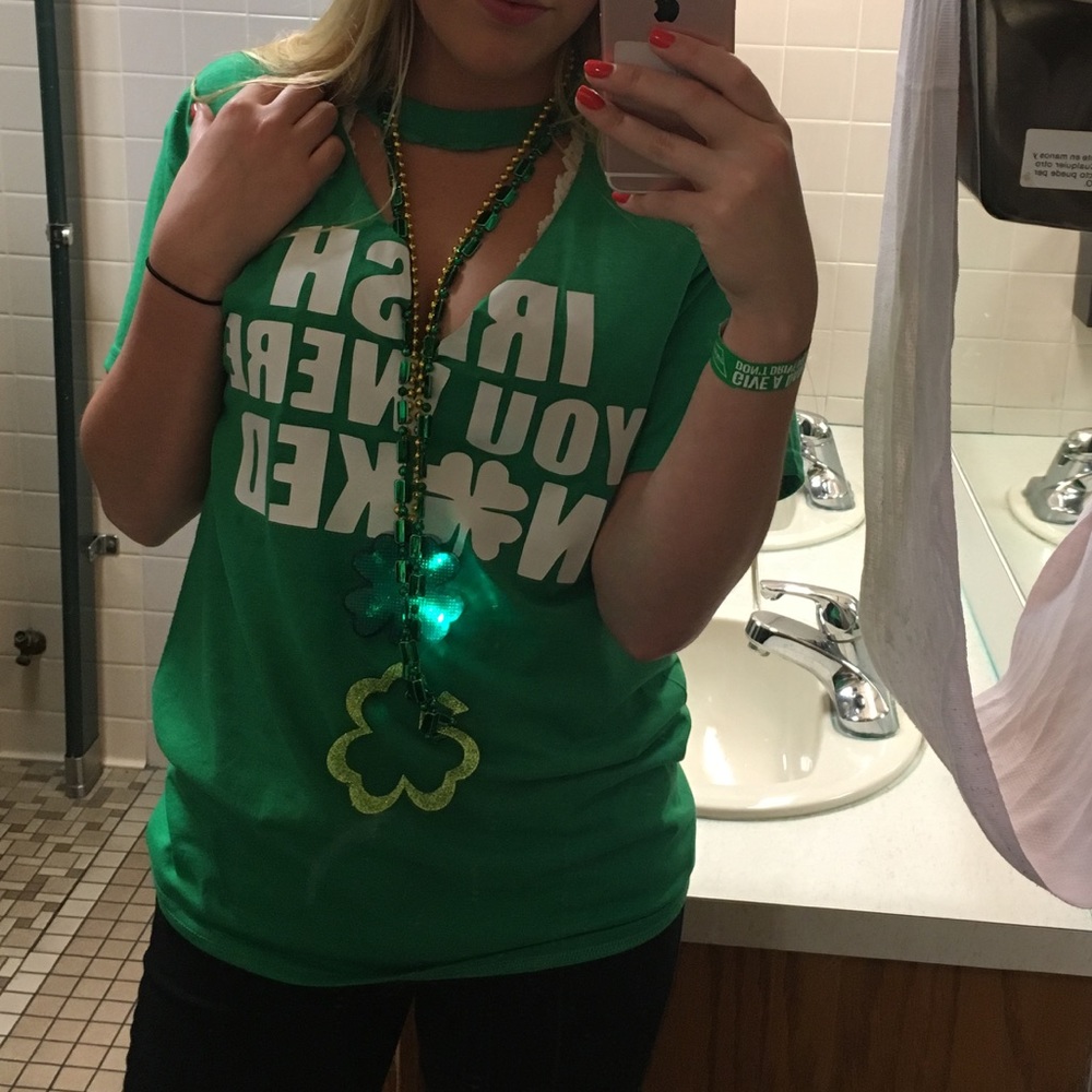 Saint Patty’s day shirt Irish you were n🍀ked